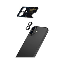 Piili Imperium Apple iPhone Uyumlu 17 Safir Ar/af Lens Koruyucu Siyah