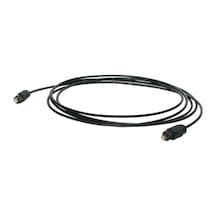 Optik Ses Kablosu Toslink - Toslink 3 Metre Ywl2.2 Dijital Audio Fiber Optik Kablo Tv Soundbar Hoparlör Ses Sistemleri İçin Optik Bağlantı Kablosu Zr146 Siyah 3 Metre
