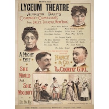 Augustin Dalys Company Poster
