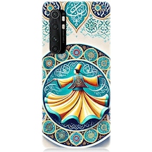 Xiaomi Mi Note 10 Lite Uyumlu Çini Motifli Semazen Figürü Desenli Silikon Kılıf Çok Renkli Xiaomi Mi Note 10 Lite Uyumlu Çini Motifli Semazen Figürü Desenli Silikon Kılıf Çok Renkli