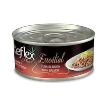 Reflex Plus Essential Ton Balıklı ve Somonlu Konserve Yetişkin Kedi Maması 70 G