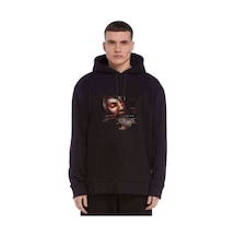 Chelsea Grin Evolve  Baskılı Siyah Erkek Örme Kapşonlu Sweat