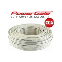 Powergate Cell 100mt, 2+1 2x0,22+0,25 Cca, Cctv Güvenlik Kablosu