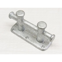 Çiftli Galvaniz Baba. Tekne İskele Babasi. 70x200mm