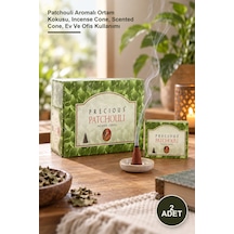 2 Adet Konik Tütsü Patchouli Aromalı Ortam Kokusu, Incense Cone, Scented Cone, Ev Ve Ofis Kullanımı