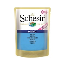 Schesir Nature For Cat Ton Balık ve Levrekli Pouch Yavru Kedi Yaş Mama 100 G