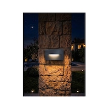 Antrasit Sıva Üstü Led Armatür 4w 3000k 200 Lm Ip65 Dış Mekan Aydınlatma Antrasit - 925256617 Antrasit