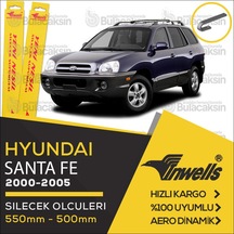 Hyundai Santa Fe Muz Silecek Takımı 2000-2005 İnwells N11.3452