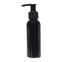 Paradise Sıvı Sabun Dezenfektan İçin İnce Form Pompalı Boş Pet Şişe Siyah 8 x 100 ML
