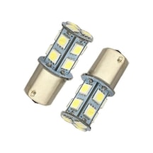 Tek Duy Düz Tırnak Led Ampul 13smd 3w 12v Mavi / Laam696 Renkli