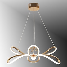 Tt072-taşlı-spt-sr Tt Aydınlatma Menekşe Modeli Sarı Spotlu 3 Renk Modüllü Led Avize SARI