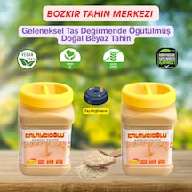 Bozkır Tahin Merkezi Beyaz Tahin 935 Gr X2 Adet Katkısız &gluten İçermez