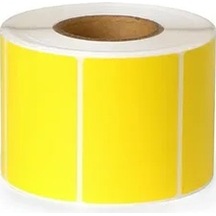 Open 70 Mm Etiket Sarı 500lü