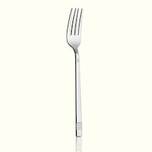 Avcı Duru Tatlı Çatalı 18/10 Paslanmaz Çelik 2.5 MM 6 Adet Gümüş