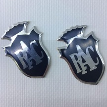 Büyük Taçlı 55 40mm Rac Siyah 2'li