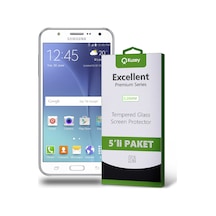 Samsung Galaxy J7 ile Uyumlu Temperli Ekran Koruyucu Kırılmaz Cam Ekonomik 5'li Paket
