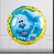 Folyo Balon Blues Clues 45 Cm Çaplı Doğum Günü Dekoratif Süs Helyuma Uygun Çok Renkli