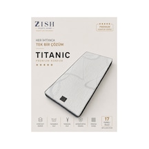 Zishtekstil Titanic Yıkanabilir Kılıflı Soft Sünger Hassaslığı Kanepe, Koltuk, Yatak Pedi & Şiltesi Topper