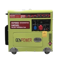 Genpower GDG 9500 TEC Oto 8.8 Kva Dizel Trifaze Otomatik Jeneratör