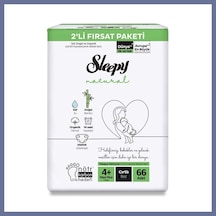 Sleepy Bebek Bezi 2'li Fırsat Maxi Plus 4+ 66 Dlra Standart