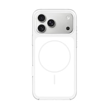 Joko Apple iPhone Uyumlu iPhone 17 Pro Max Vizima Animasyonlu Magsafe Kapak - Beyaz Renkli