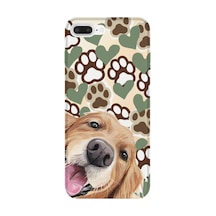 İphone 7 Plus Uyumlu Baskılı Şeffaf Telefon Kılıfı Koleksiyon: Dog Lover 1