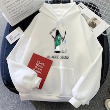 Beyaz Artık Ses Sad Park Hoodies Sıcak Komik Grafikcasual Deras Ra Beyaz