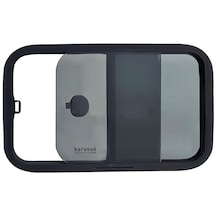 Shuıvan Sürgülü Karavan Camı 70x40cm Oval Köşe Yerli-460 Çok Renkli