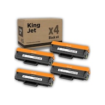 Kingjet Hp Uyumlu 106a W1106a Standart Kapasiteli 4'lü Paket Çipli Muadil Toneri Mfp 135fnw