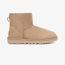 Ugg Classic Mini Kadın Krem Bot Düz 1016222 Krem
