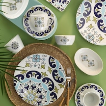 Kütahya Porselen Zeugma 6 Kişilik 32 Parça kahvaltı Takımı 12024 Çok Renkli