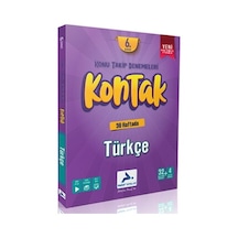 Paraf Yayınları 6. Sınıf Kontak Türkçe Denemeleri