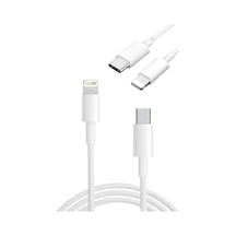 Hnrlıshp Type-c Ligtning 30w İos Şarj Kablosu Hızlı Şarj Kablosu