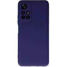 Newface Xiaomi Redmi Note 11t Kılıf Nano İçi Kadife Silikon - Mor