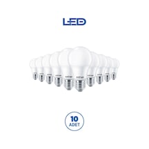 Rtl01123-10 Rother A60 Led Ampul 9w E27 810 Lümen 3000k Sarı Işık Enerji Tasarruflu Ampul 10 Adet