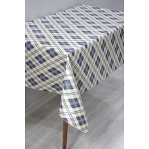 Astarlı Silinebilir Pvc Muşamba Masa Örtüsü 1202-4-kahve