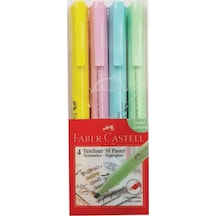 Fosforlu Kalem 38 Pastel 4'lü Paket Yeşil