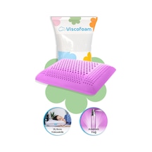 Viscofoam Aroma Terapi Hava Kanallı Ortopedik Yastık Visco Yastık Lavanta 60x4016cm