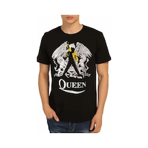 Bant Giyim - Queen Freddie Mercury Siyah Erkek T-Shirt Tişört