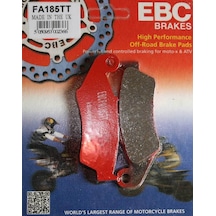 Kawasaki Klx 450 R Ön Fren Balatası Ebc Fa185Tt Karbon Balata