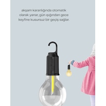 Su Geçirmez Dış Mekan Led Çadır Işığı Şeffaf