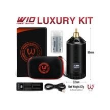 Ava W10 Kablosuz Rca Dövme Makinesi Bataryası 4.2-12v Ayarlanabilir Wireless Power Supply - Çift Batarya