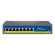 Hisource Hi-g0800gb-cd 8 Port Gigabit Poe Switch - Bulut Yönetimli Web / Uygulama , 96w