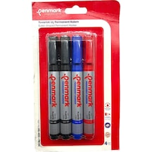 Permanent Marker Yuvarlak Uç 4 Lu Vakumlu Blister 8683181701823 Hs-405-pk 04 709713