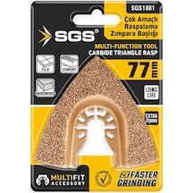 Sgs1882 - Multi Tools Çok Amaçlı Raspalama Derz Arası Temizleme Aparatı Karbür Uç 65mm