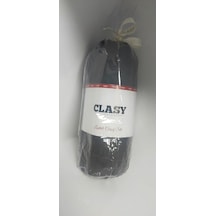 Clasy Ranforce Lastikli Çarşaf Seti Tek Kişilik Siyah