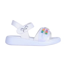 Butiqe 1125 Kız Çocuk Sandalet Ayakkabı Beyaz