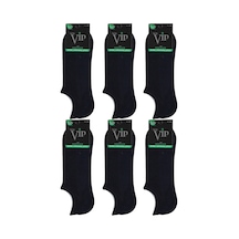 Bonbonetti Bonbonetti Vip Bambu Sneakers 6 Li Erkek Çorap  Siyah-Gri 40-44 Gri - Siyah