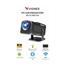 Vdo Hy320 Canlı Görüntü Full Hd Projeksiyon Cihazı Uzaktan Bağlantı Android
