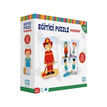Ca Eğitici Puzzle Meslekler 5030